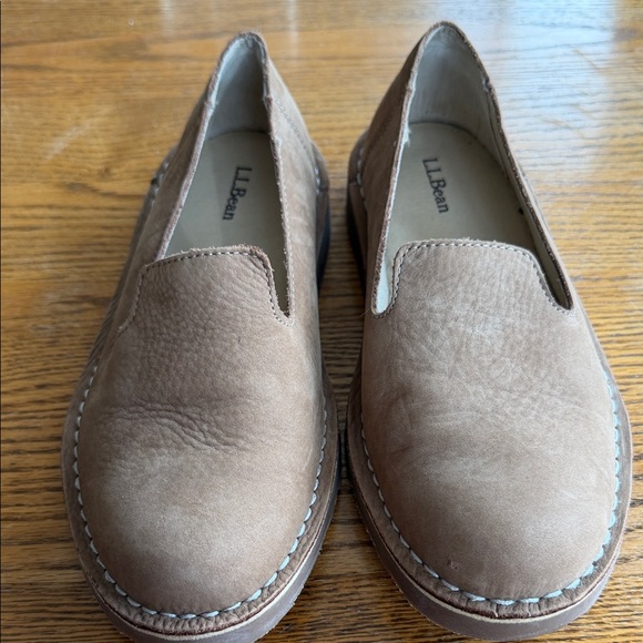 L.L. Bean Shoes - L.L. Bean Slip on Nubuck loafers Size 8